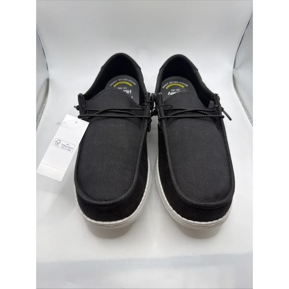 Hurley Men's Nesota Black Casual Sneaker Size 10 New.